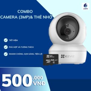 COMBO CAMERA EZVIZ C6N / H6c Pro Color 3MP