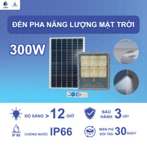 Đèn năng lượng mặt trời 300W
